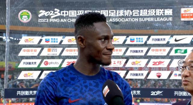 马莱莱:上一场踢得还可以 但进球是射手最关键KPI